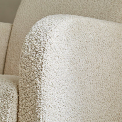 Etta Nursing Chair - Bouclé Mushroom