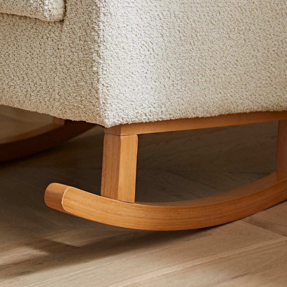 Etta Nursing Chair - Bouclé Mushroom