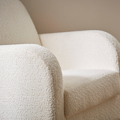 Etta Nursing Chair - Bouclé Off White