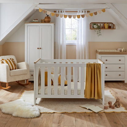 Clara 3 Piece Nursery Furniture Set - Cashmere & Ash