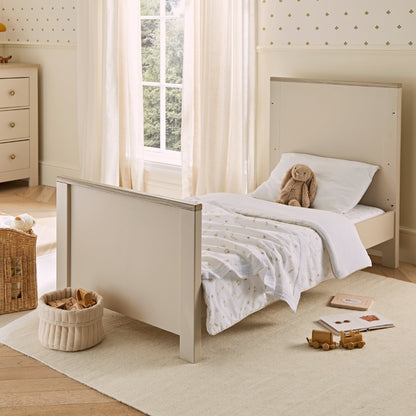 Luna Cot Bed - Cashmere & Ash