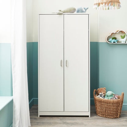 Caro 3 Piece Nursery Furniture Set - White Wash