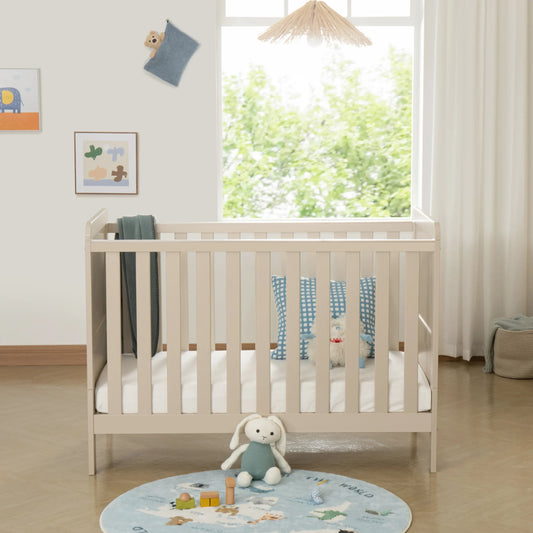 Caro Urban Mini Cot Bed - Cashmere