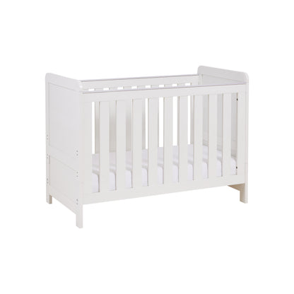 Caro Mini Cot Bed - White Wash