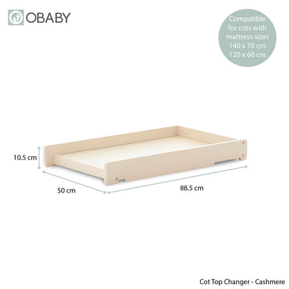Obaby Cot Top Changer - Cashmere (5)