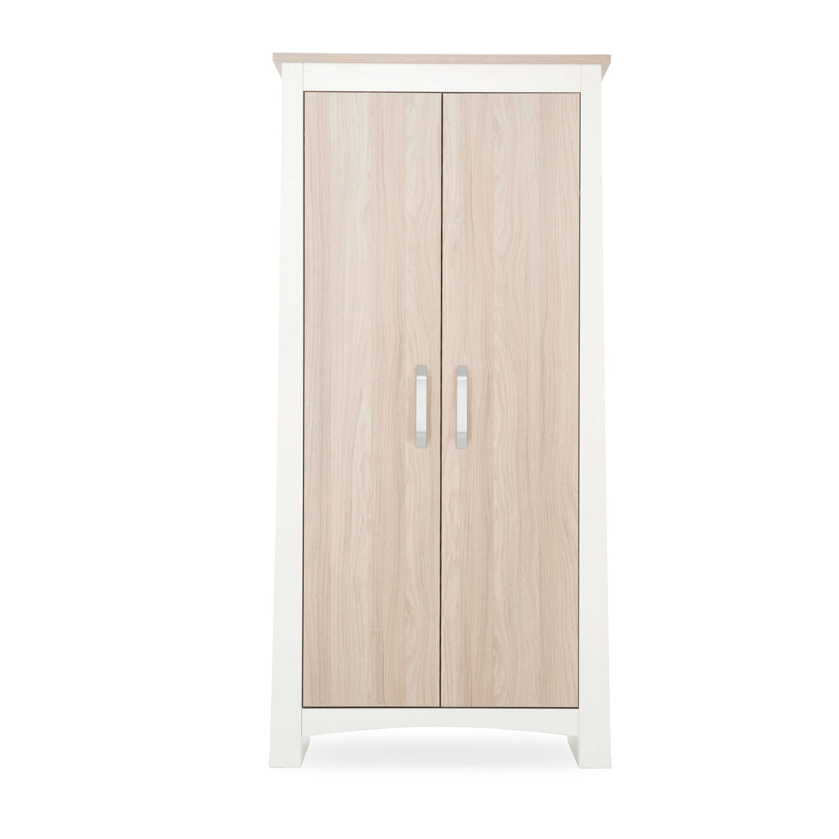 Ada Nursery Wardrobe - White & Ash