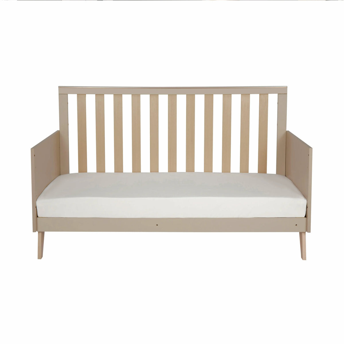 Dante 3 Piece Nursery Room Set + Cot Top Changer - Cashmere