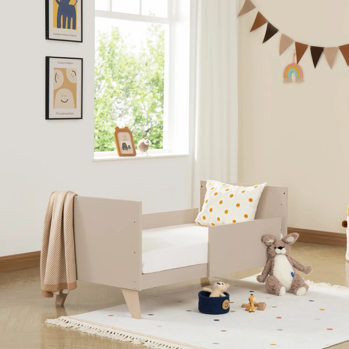 Dante Mini 2 Piece Nursery Room Set - Cashmere