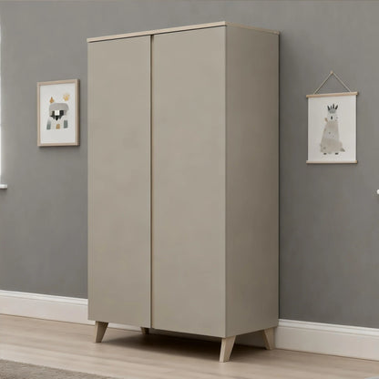 Dante 3 Piece Nursery Room Set + Cot Top Changer - Cashmere