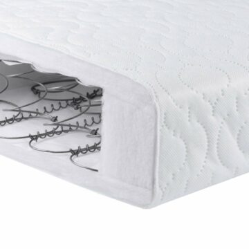 Deluxe Sprung Cot Bed Mattress - 140 x 70 cm