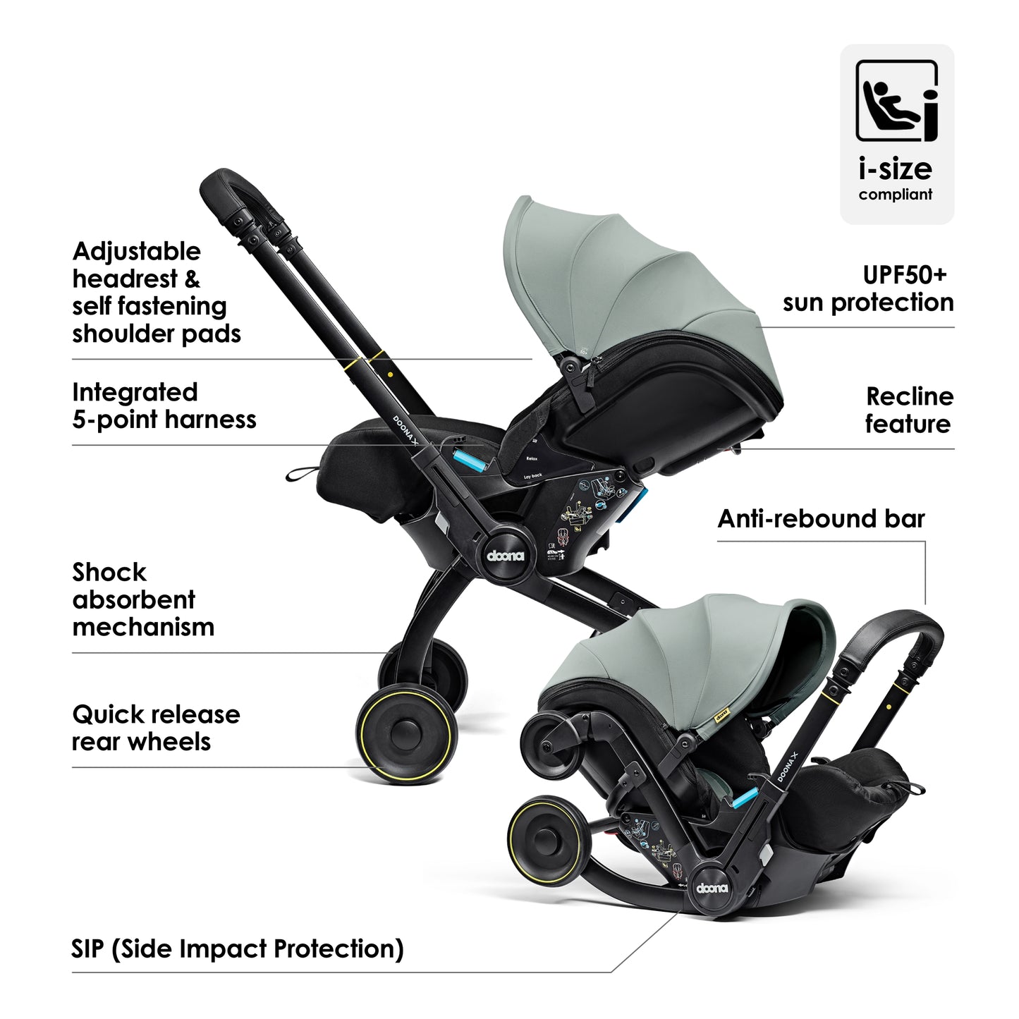Doona X Car Seat & Stroller