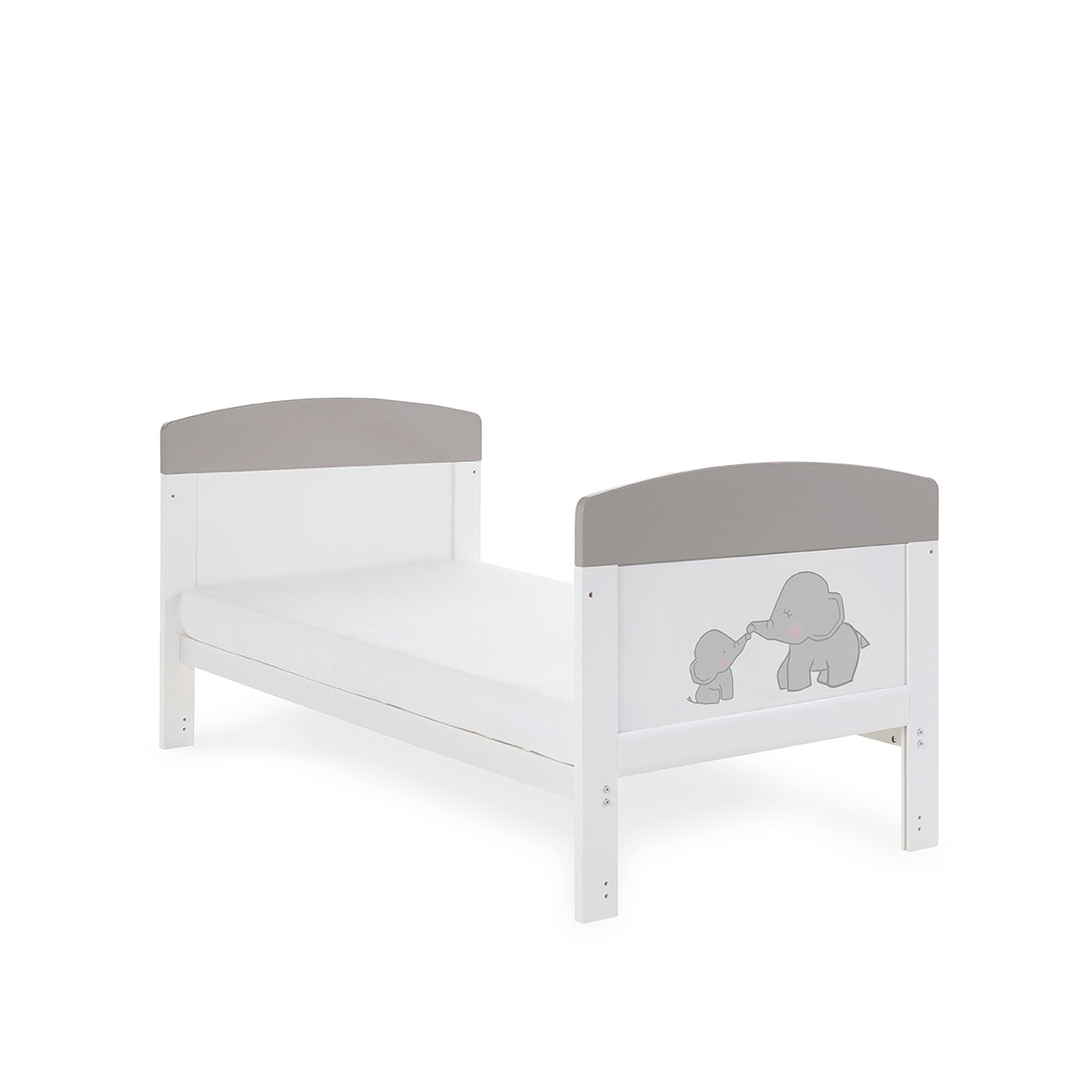 Grace Inspire Cot Bed - Me & Mini Me Elephants - Grey (5)
