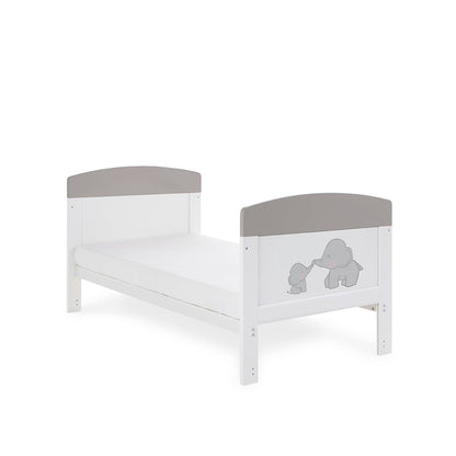 Grace Inspire Cot Bed - Me & Mini Me Elephants - Grey (5)
