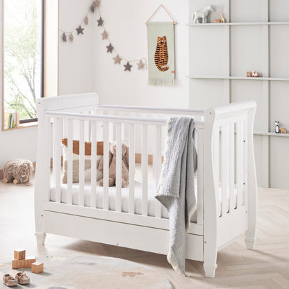 Eva 3 Piece Nursery Furniture Set - White