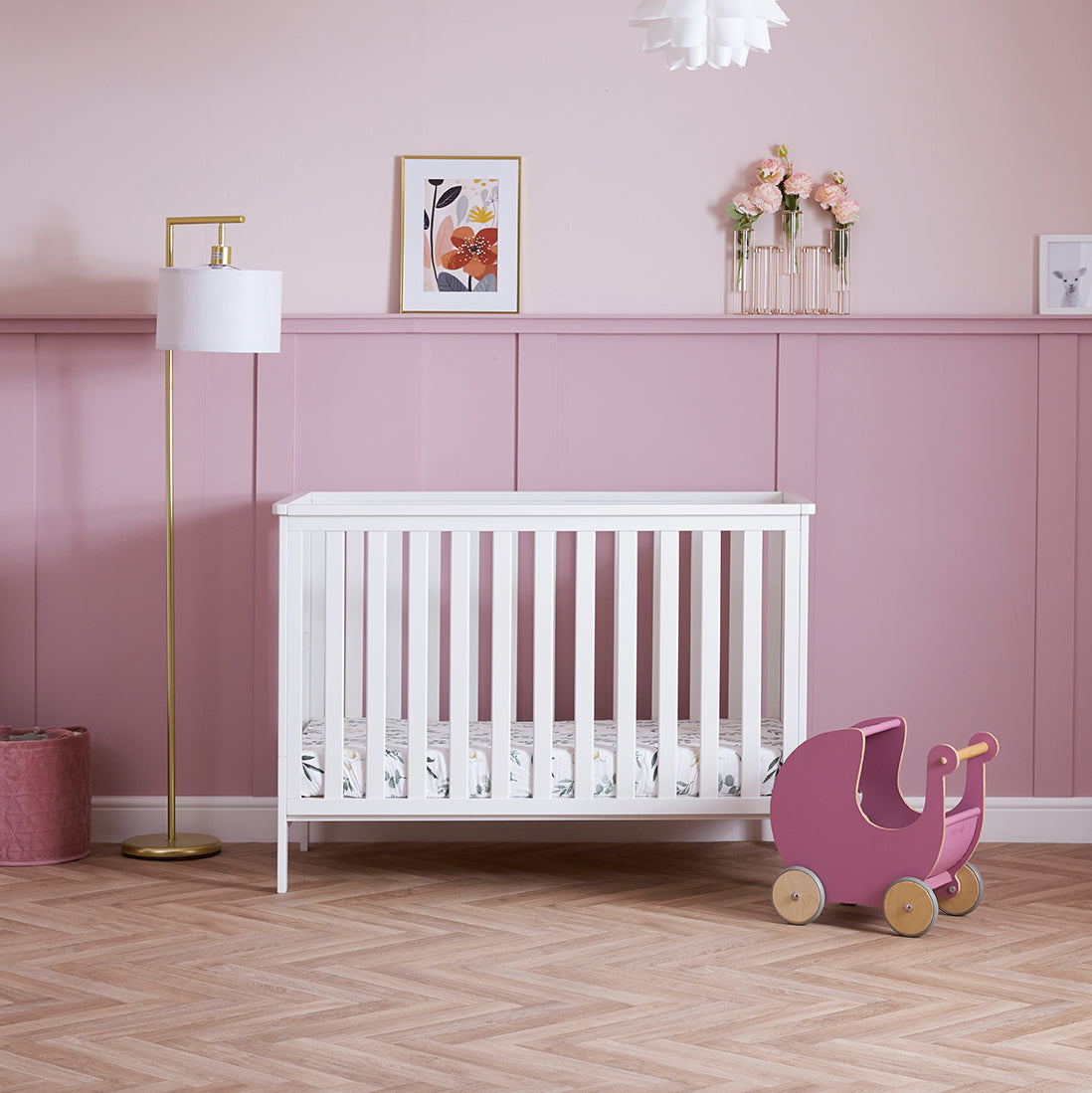 Evie Mini 2 Piece Room Set - White (2)