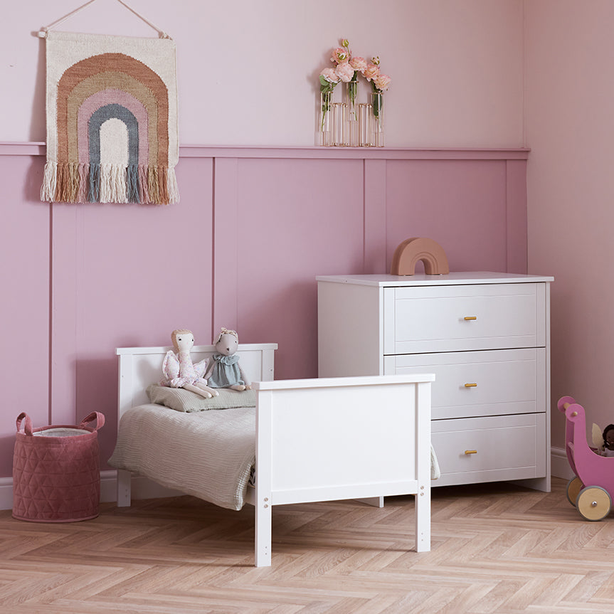 Evie Mini Cot Bed - White (2)