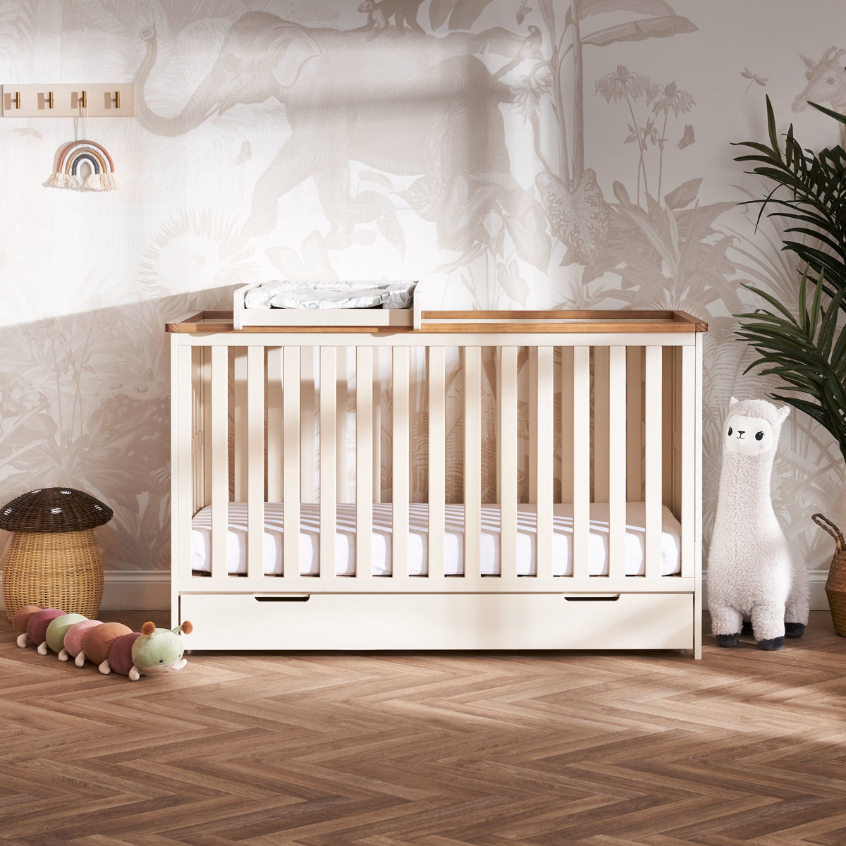 Obaby Cot Top Changer - Cashmere (2)
