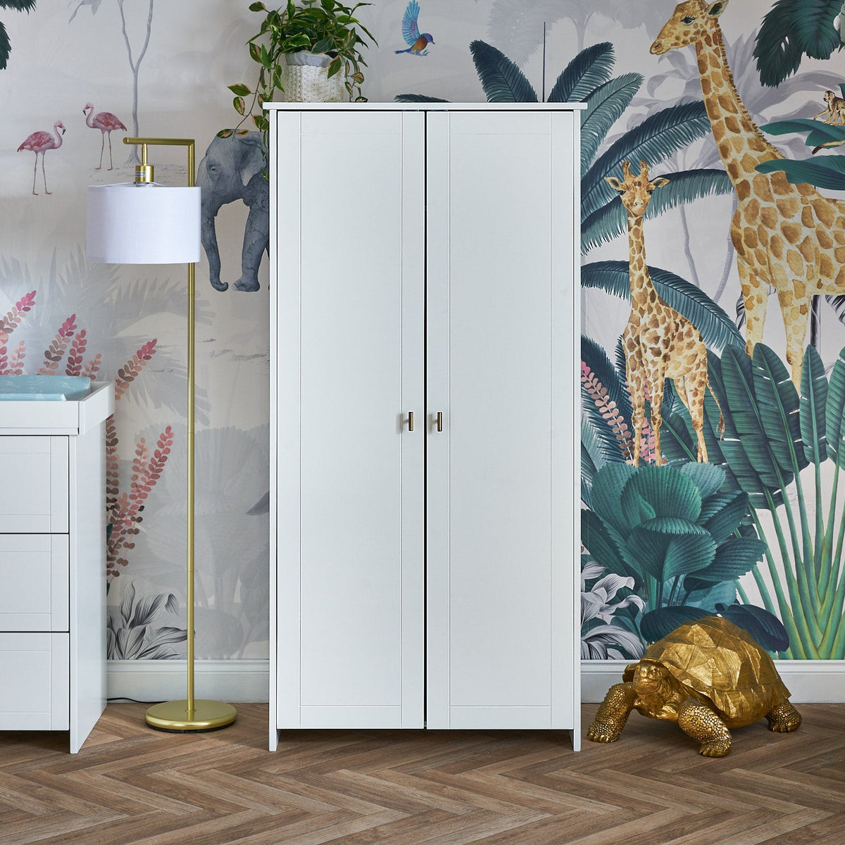 Evie 3 Piece Room Set - White (6)