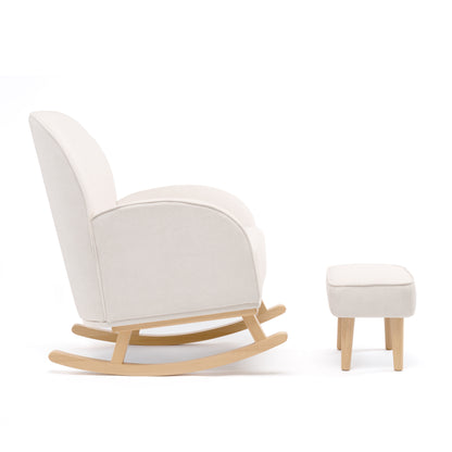 Freya Nursing Chair with Footstool – Cream