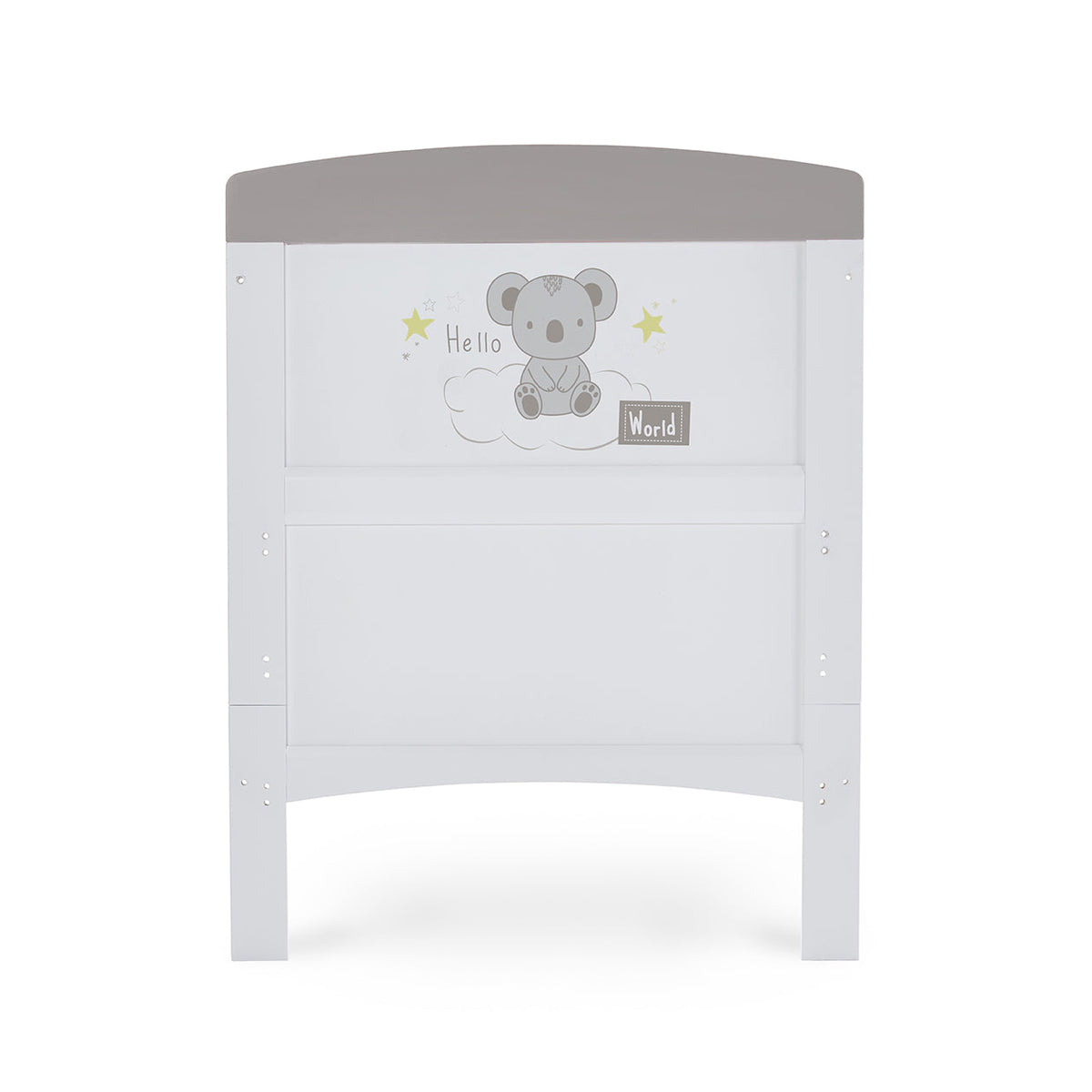 Grace Inspire Cot Bed & Underdrawer - Hello World Koala - Grey (5)