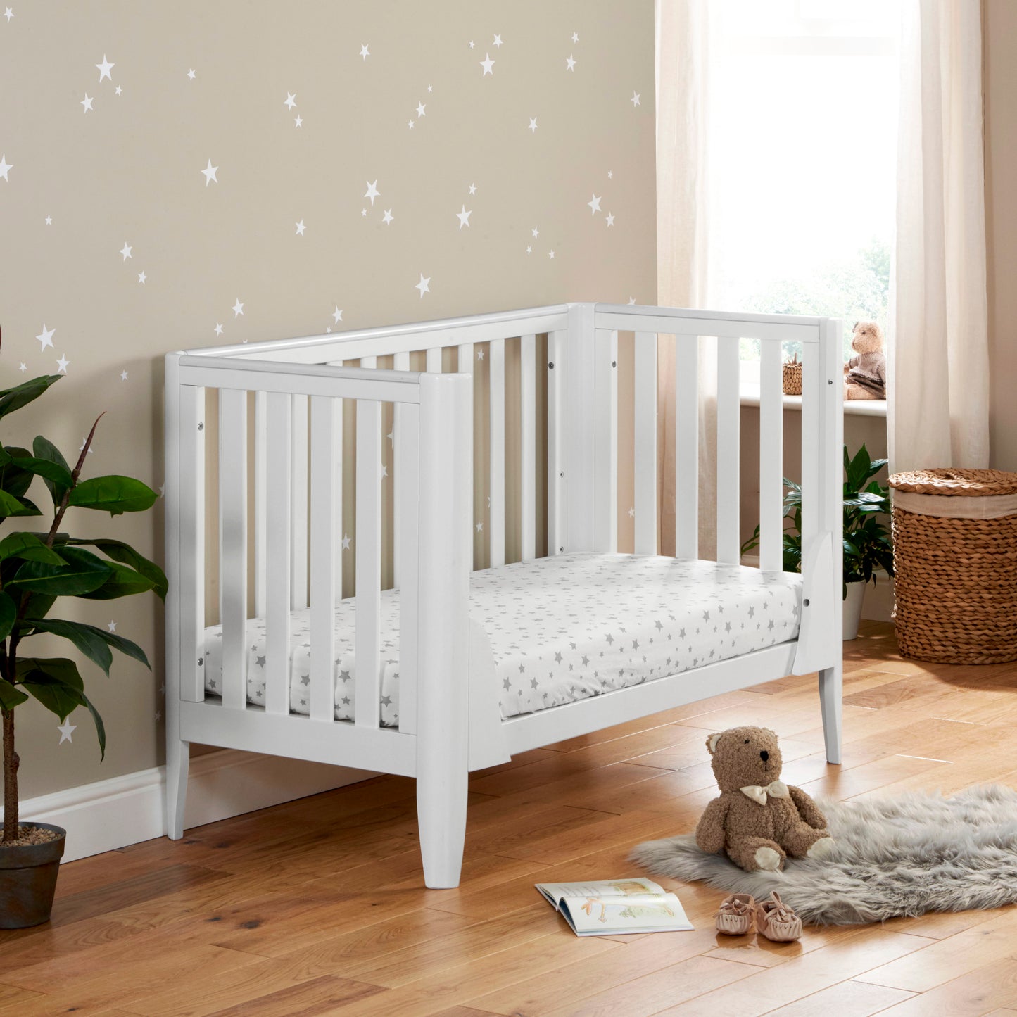 Iris Cot Bed - White