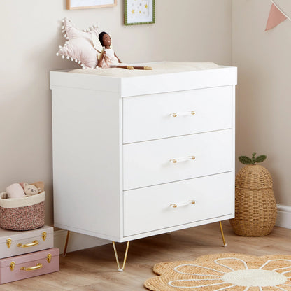 Kimi Nursery Chest Changer - Acrylic