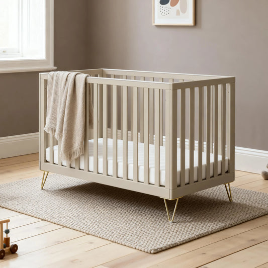 Kimi Cot Bed - Cashmere