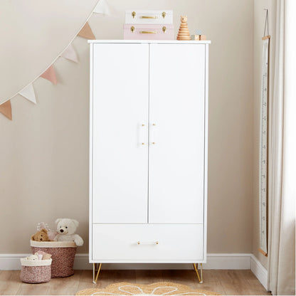 Kimi Nursery Wardrobe - Acrylic
