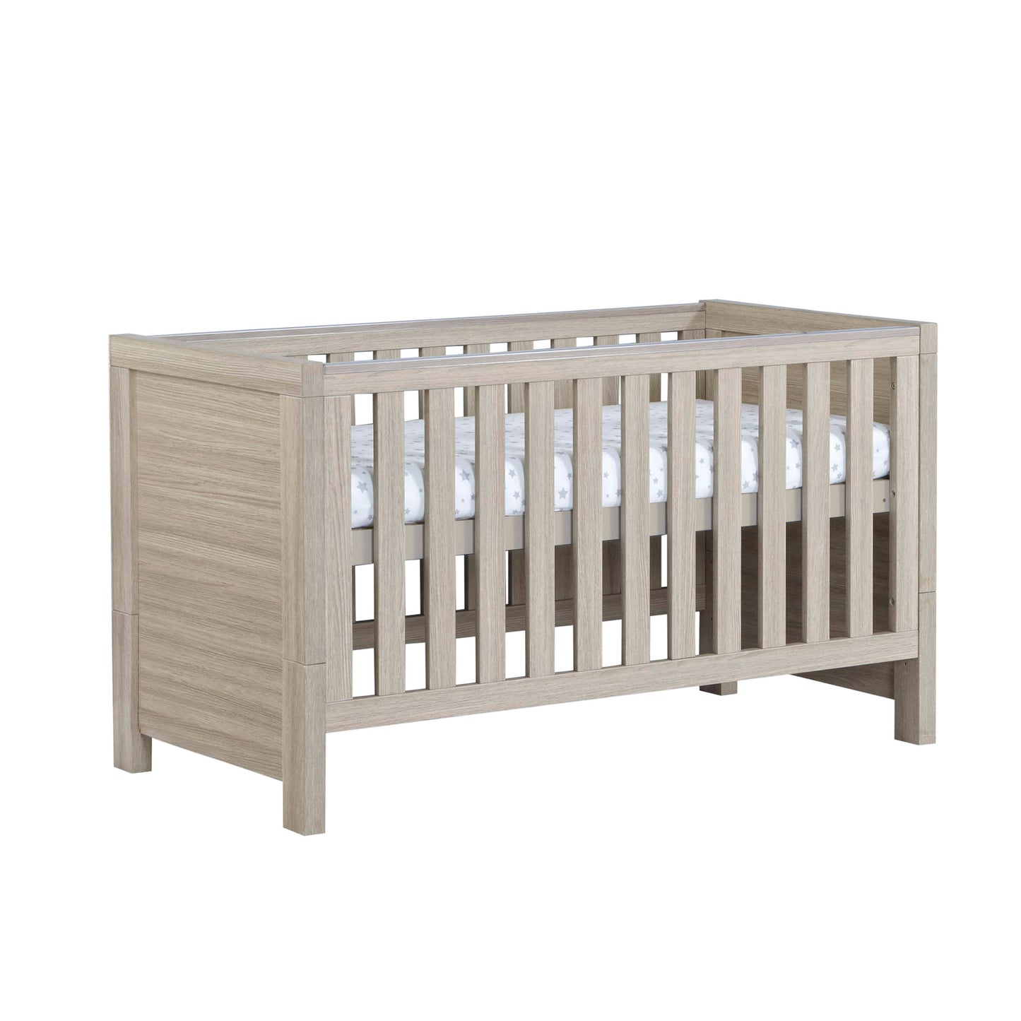 Luno Cot Bed - Oak