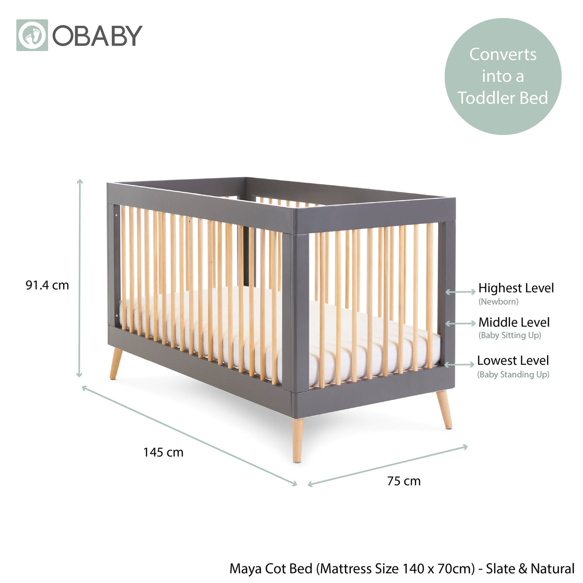 Maya 3 Piece Room Set - Slate (6)