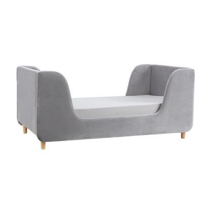 Lumi Toddler Bed - Velvet Grey (2)