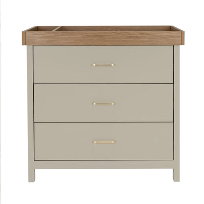 Mira 3 Piece Nursery Room Set - Cashmere Warm Oak
