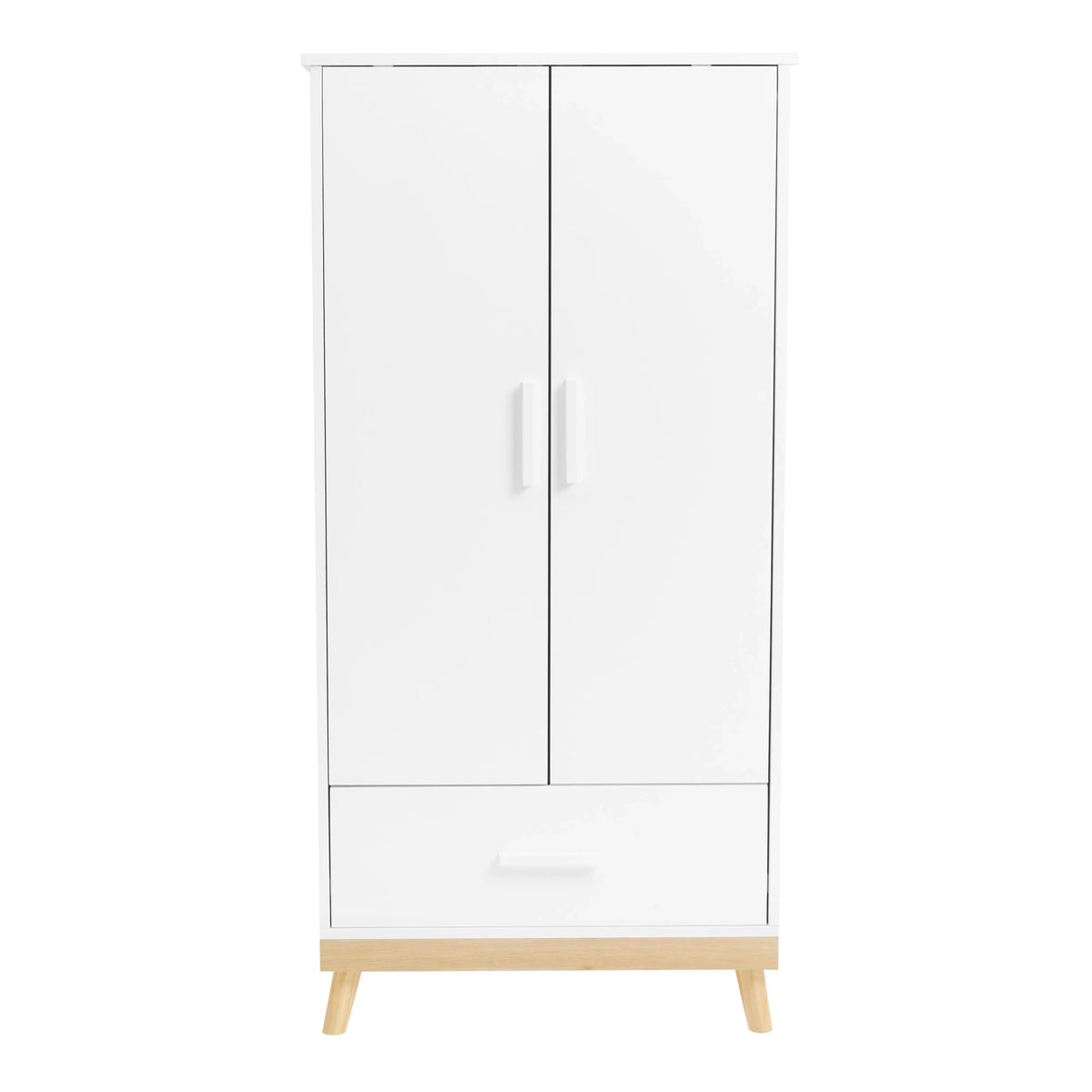 Mona Nursery Wardrobe - White