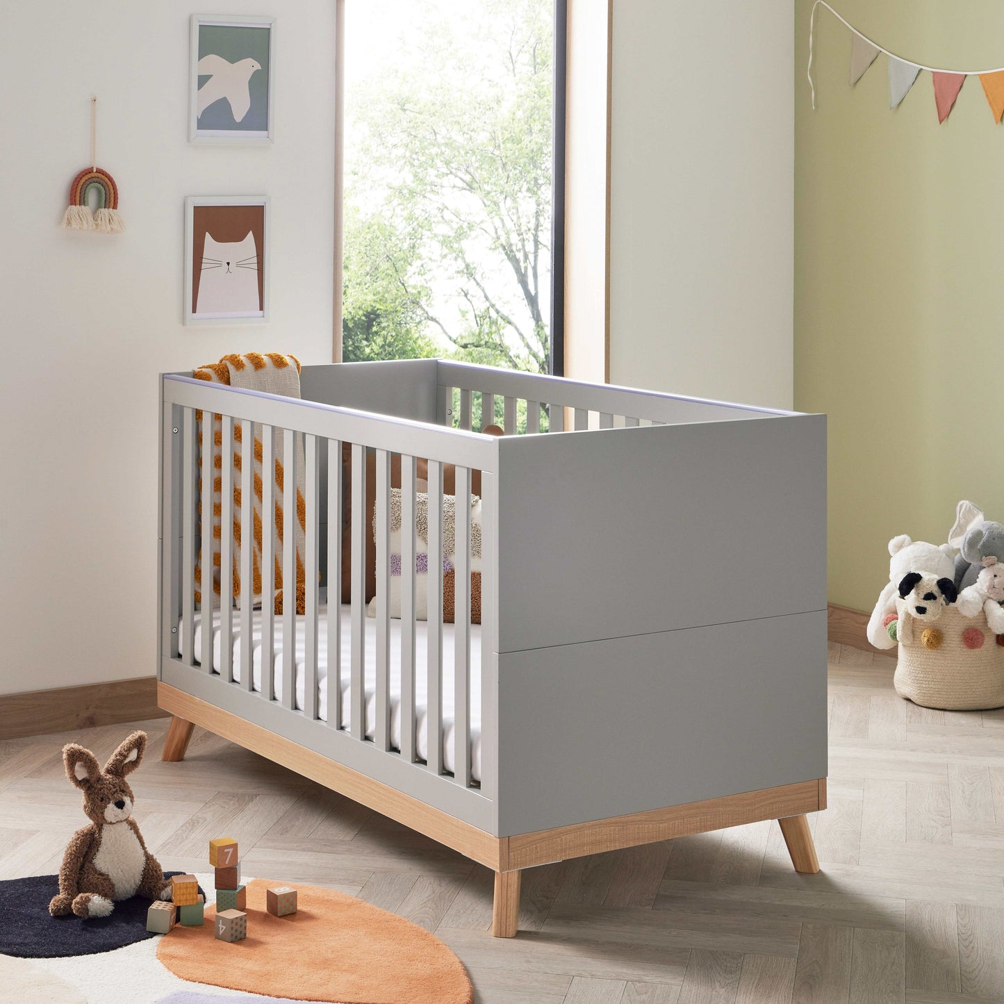 Mona Cot Bed - White