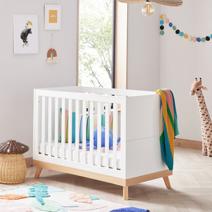 Mona Mini Cot Bed - White