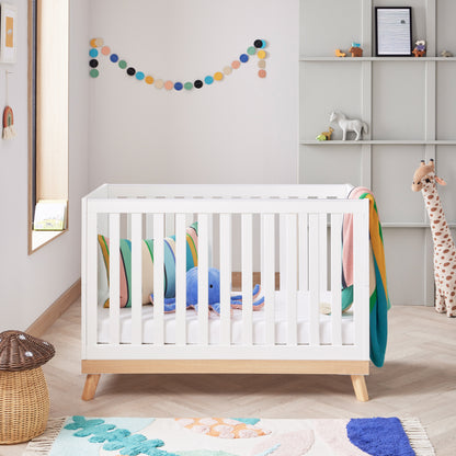 Mona Mini Cot Bed - White