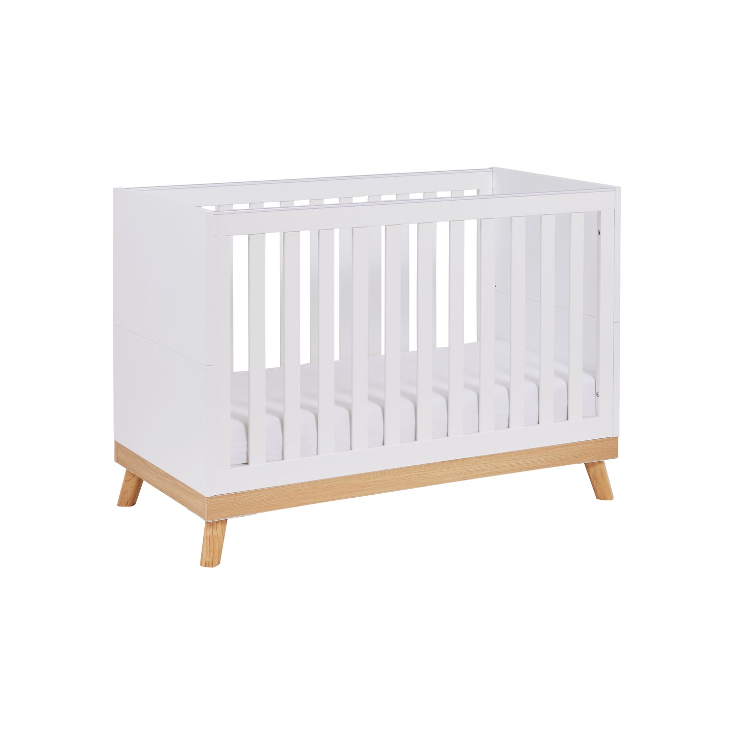 Mona Mini Cot Bed - White