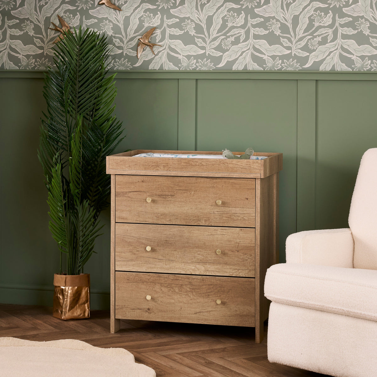 Nika 3 Piece Room Set - Oak (4)