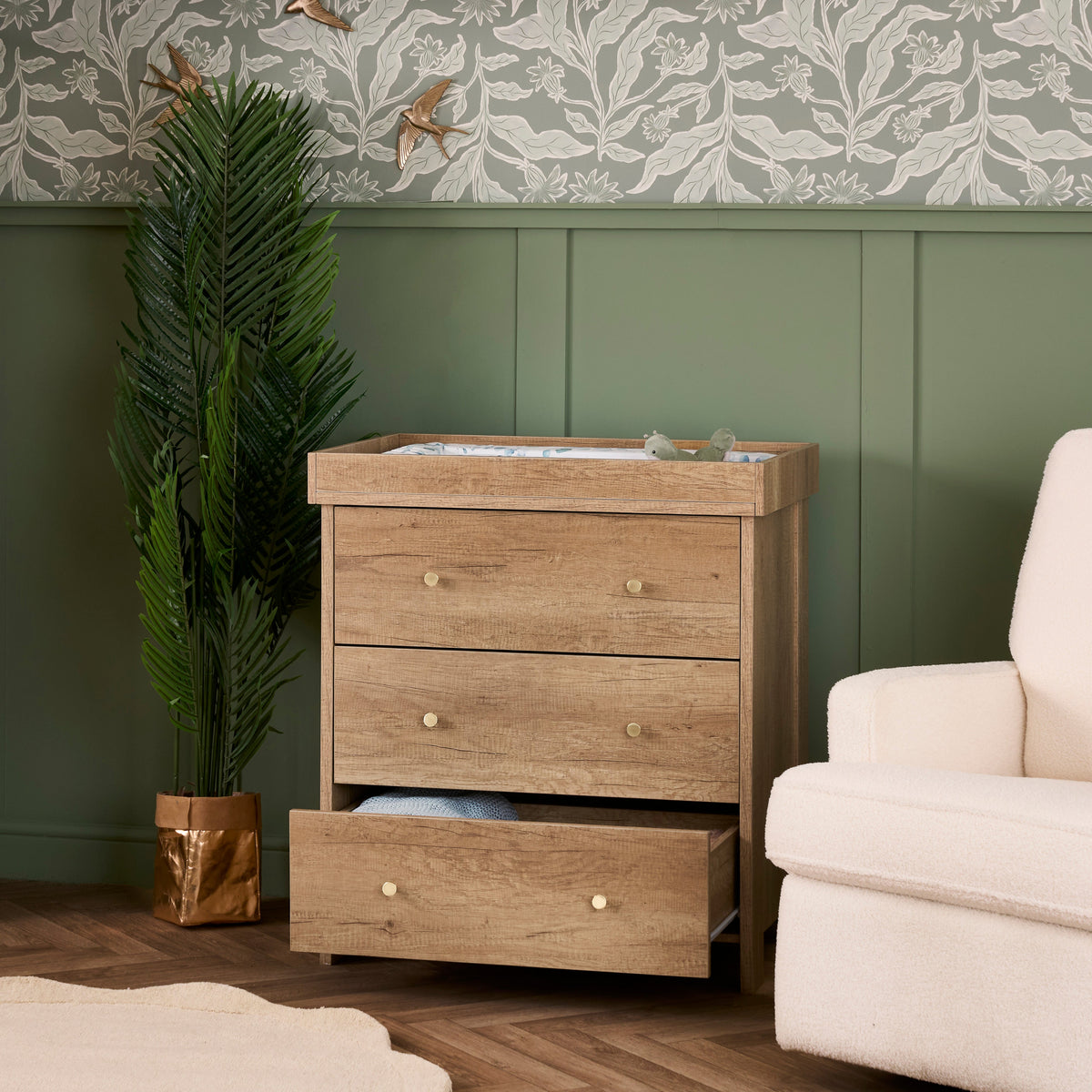 Nika 2 Piece Room Set - Oak (5)
