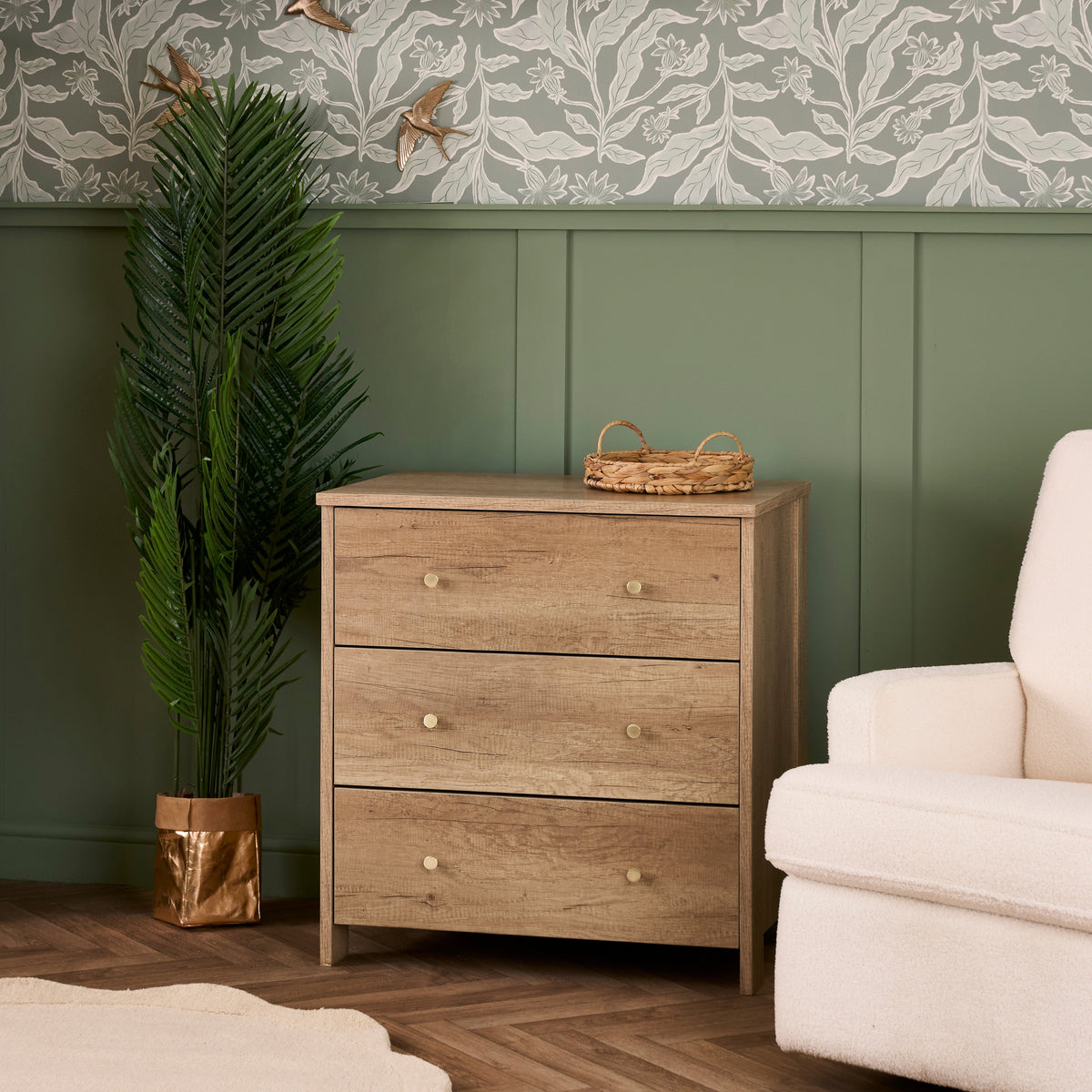 Nika Changing Unit - Oak (4)