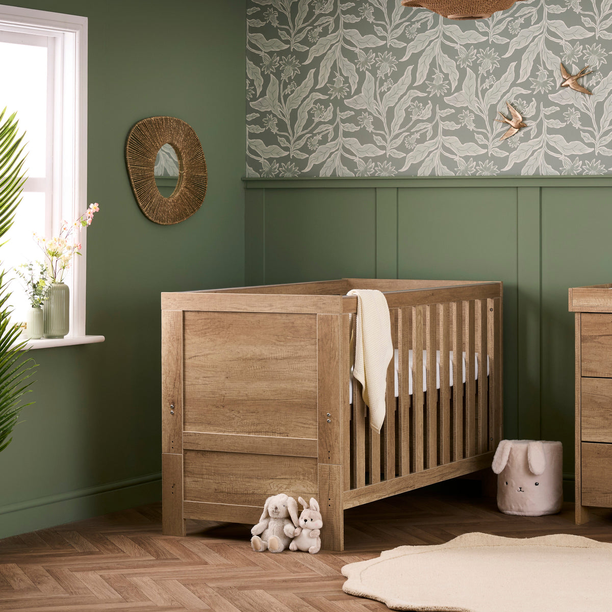 Nika 2 Piece Room Set - Oak (3)