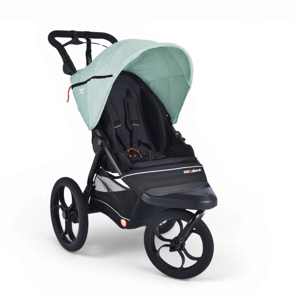 Out n About Nipper Compact Pushchair - Pebble Mint