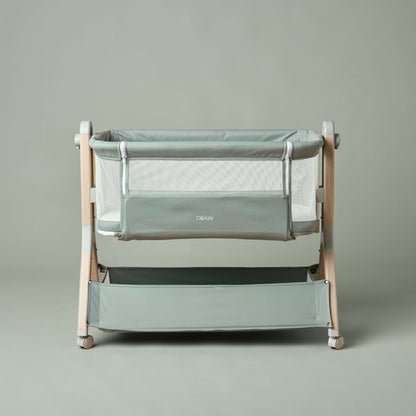 Cloud Bedside Crib - Sage (3)