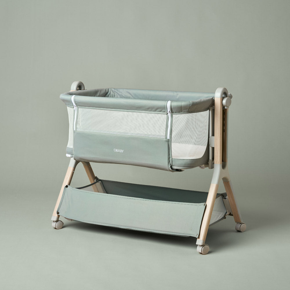 Cloud Bedside Crib - Sage