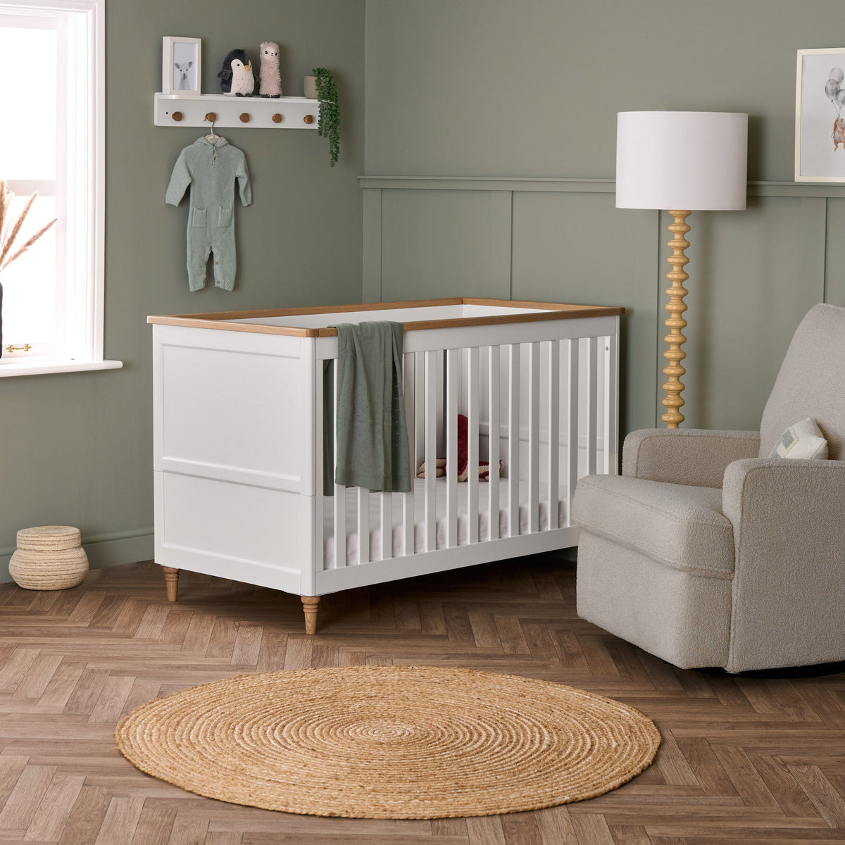 Orla 2 Piece Room Set - White with Oak (3)