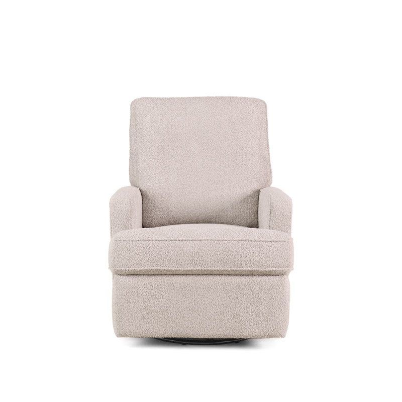 Madison Glider Recliner Chair - Chenille Marshmallow (5)