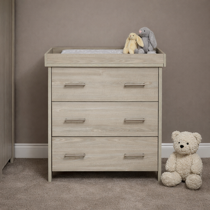 Nika Changing Unit - Grey Wash