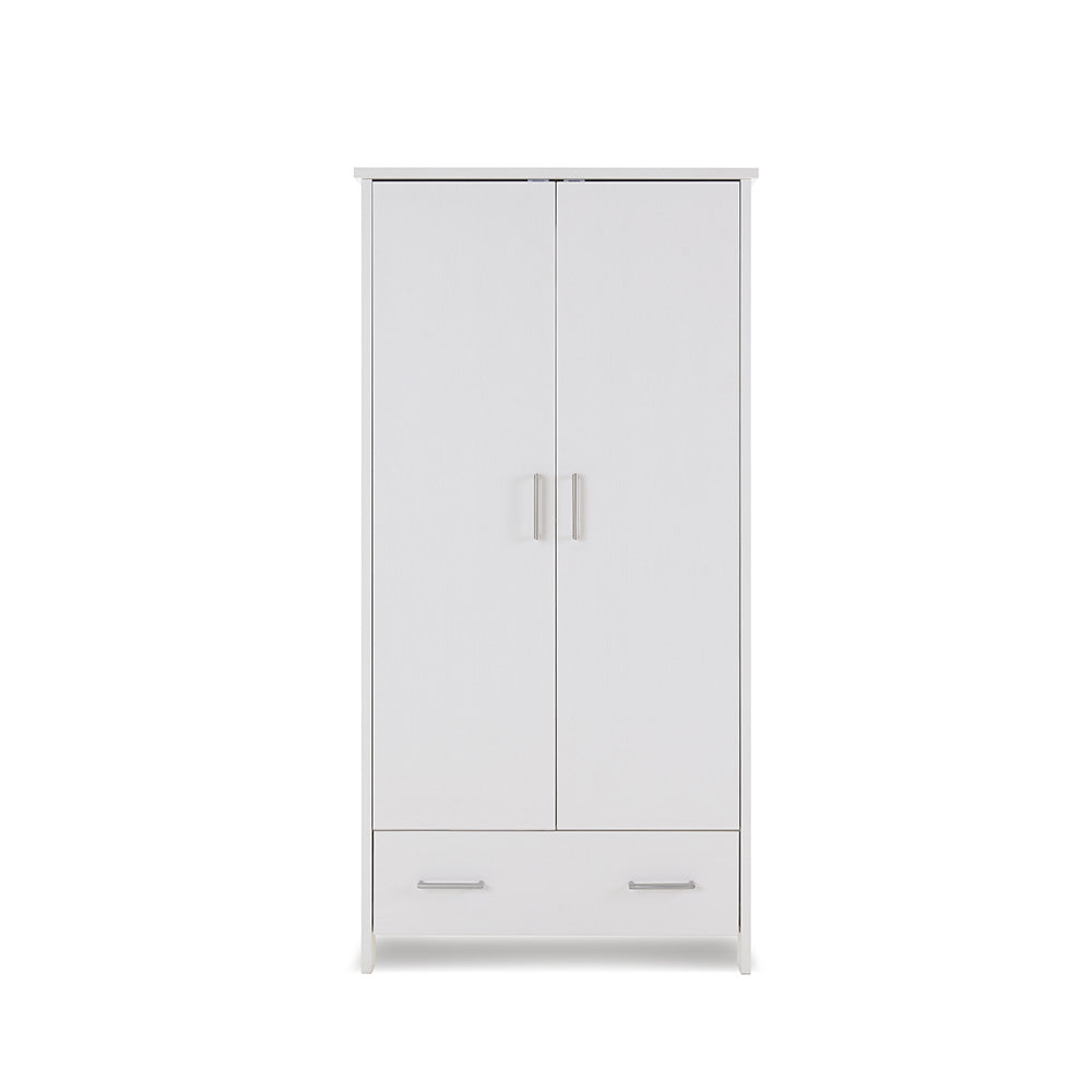 Nika Double Wardrobe - White Wash (2)