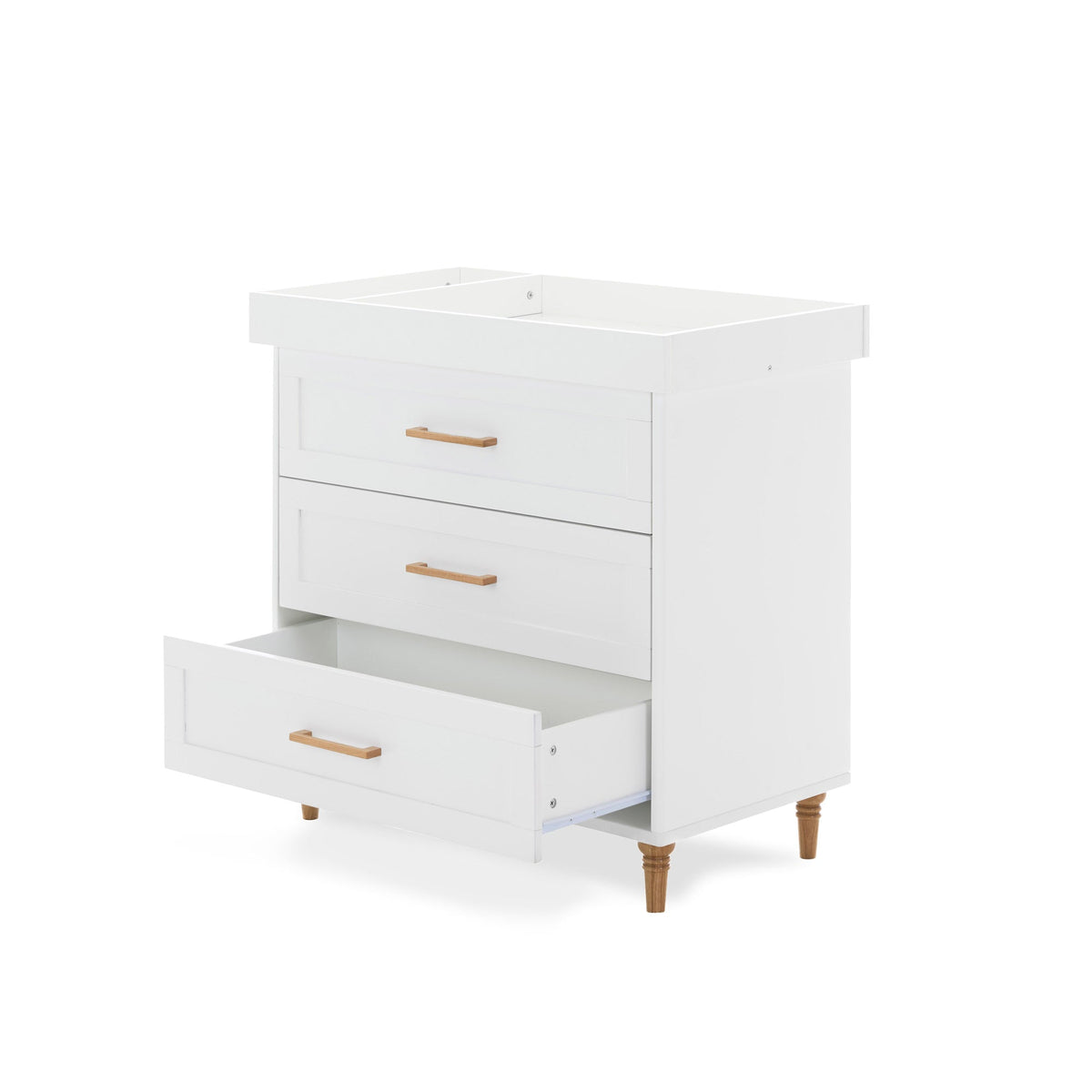 Orla Changing Unit - White with Oak (5)