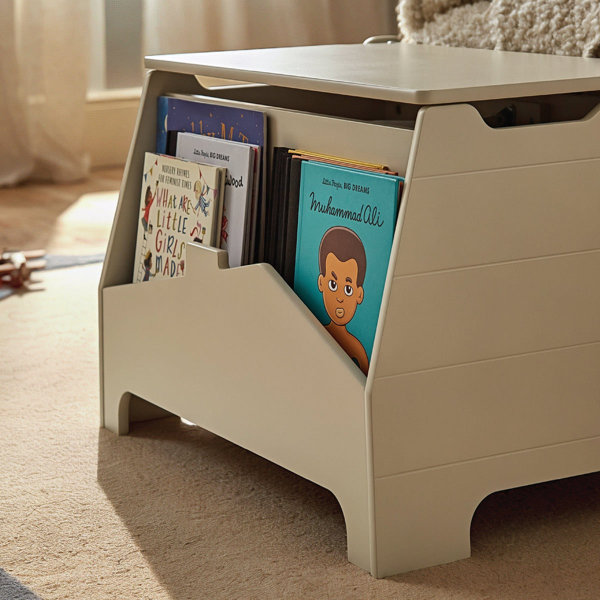 Play House Storage Box - Pebble